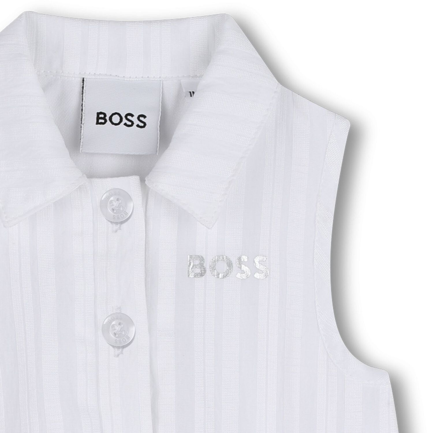 طقم ملابس داخلية بيضاء وعصابة رأس للبنات الصغيرات, 1, hi-res