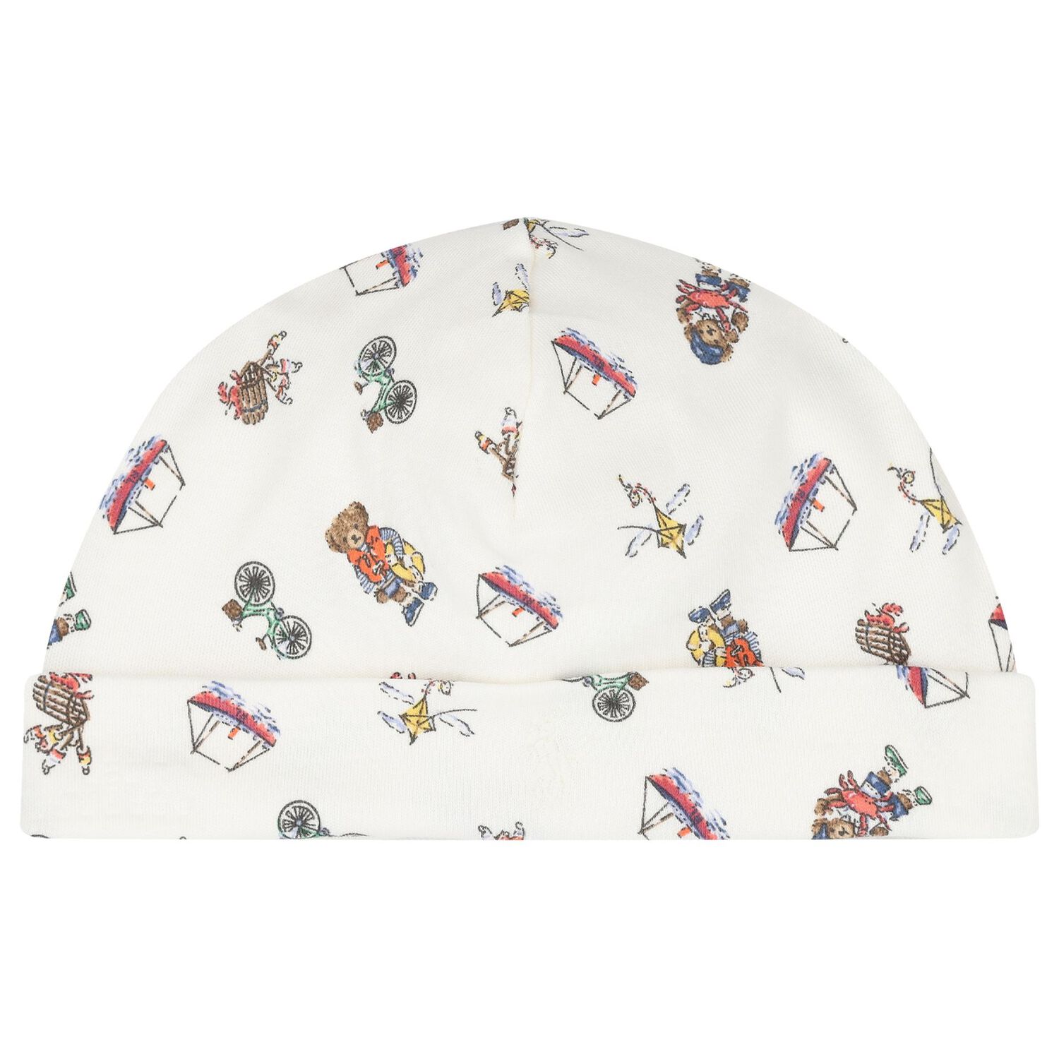 Baby Boys Ivory Playful Bear Babygrow Set, 1, hi-res