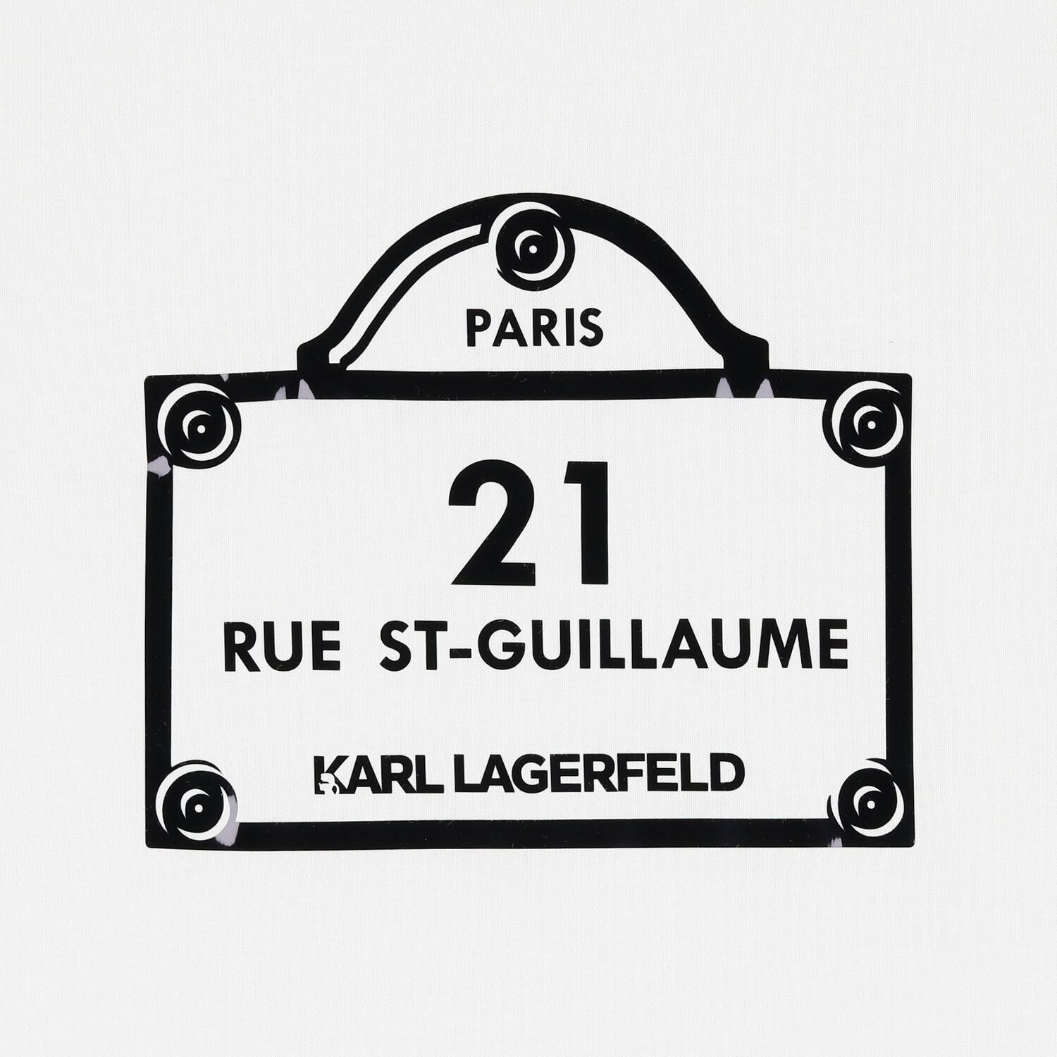 تي شيرت بنات بالشعار باللون الأبيض, 1, hi-res image number null