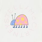 Girls White Logo & Bug T-Shirt, 1, hi-res