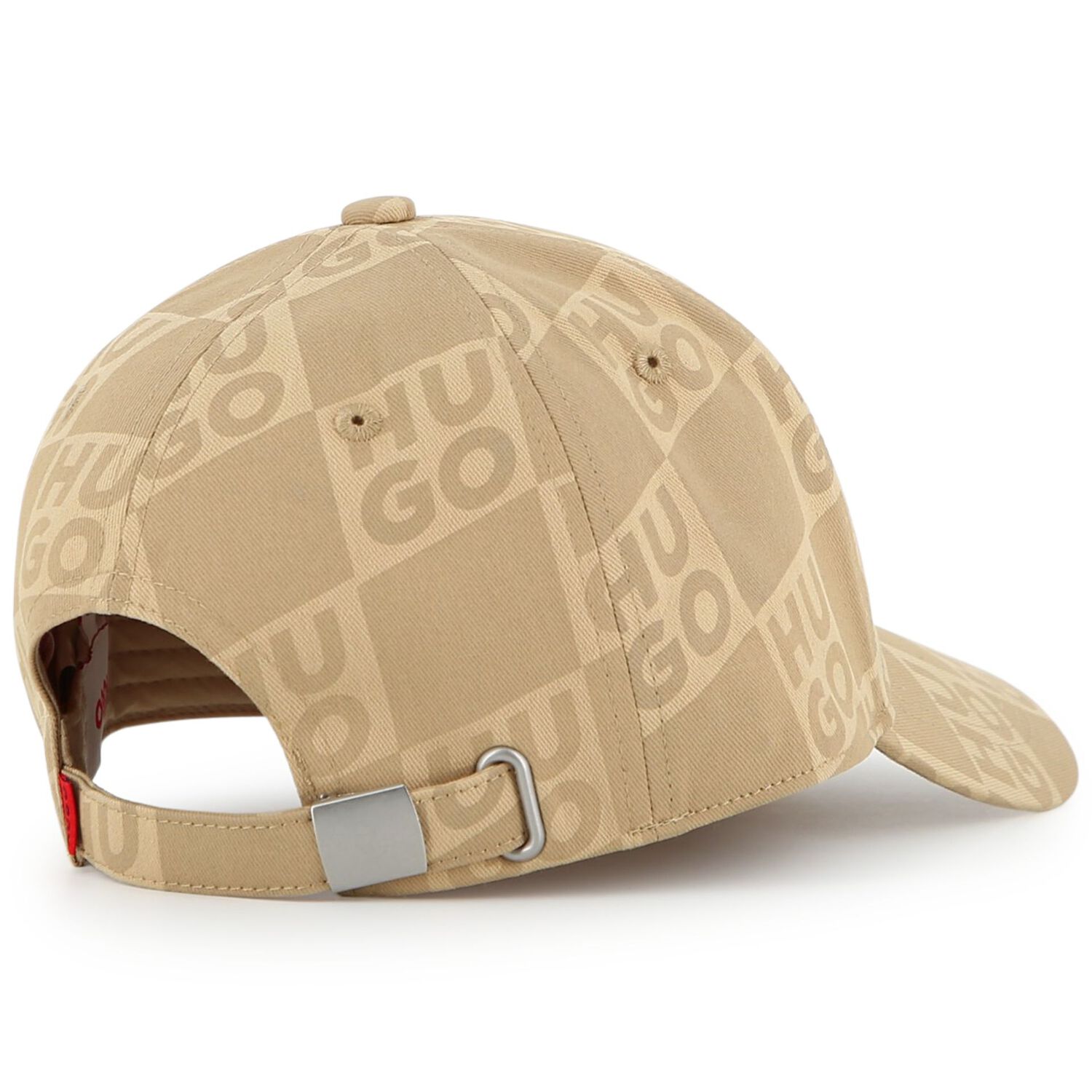 Boys Beige Logo Cap, 1, hi-res