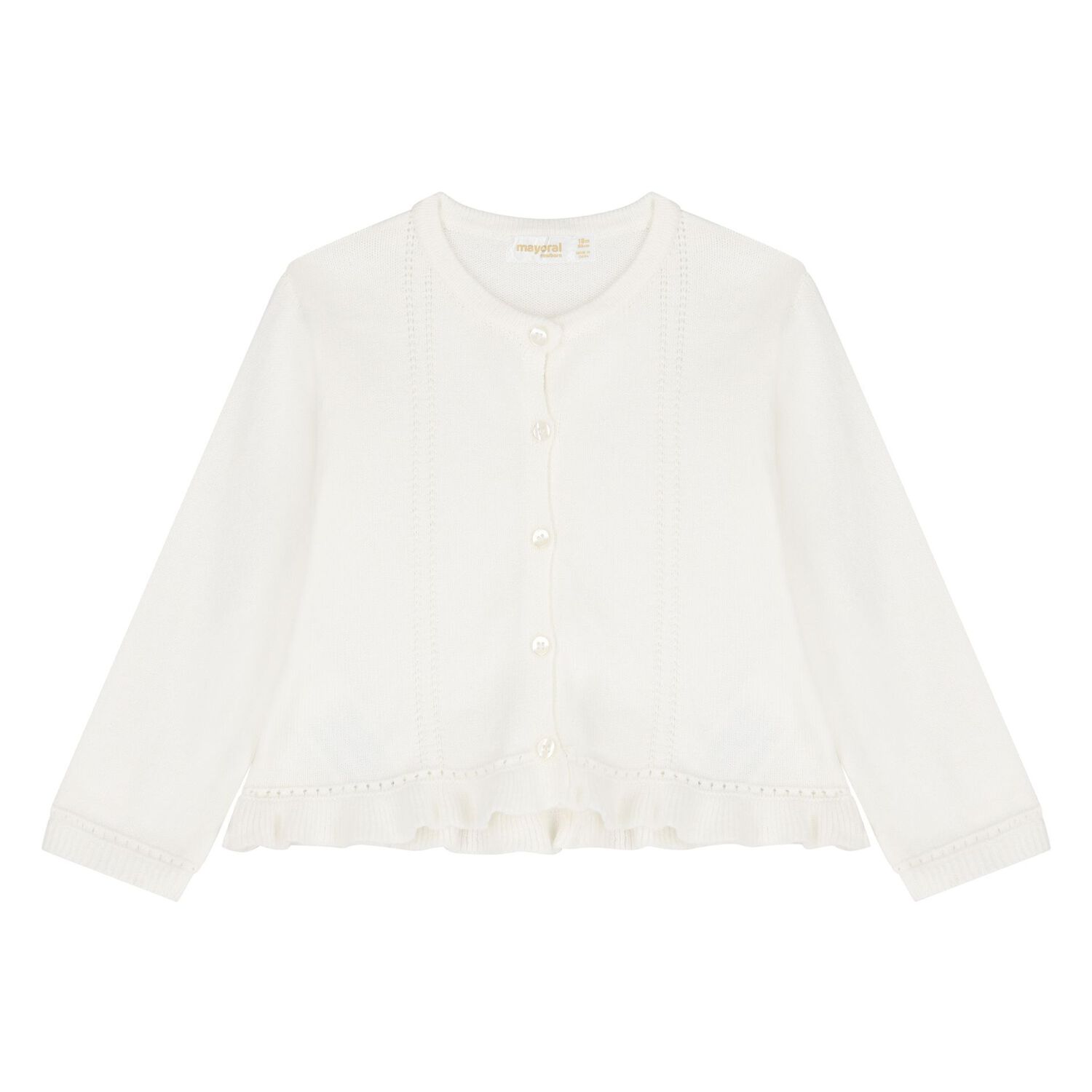 طقم تنوره للبنات باللون العاجى ( 3 قطع ) , 2, hi-res