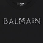 فستان تيشيرت بالشعار باللون الأسود, 1, hi-res