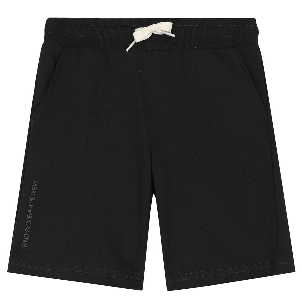 Mayoral Boys Black Jersey Shorts Junior Couture UAE