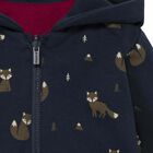 بدلة رياضية بوجهين باللون الاحمر والكحلى للاولاد, 1, hi-res