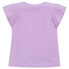 Girls Lilac T-Shirt, 4, hi-res