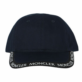 Boys Navy Logo Cap