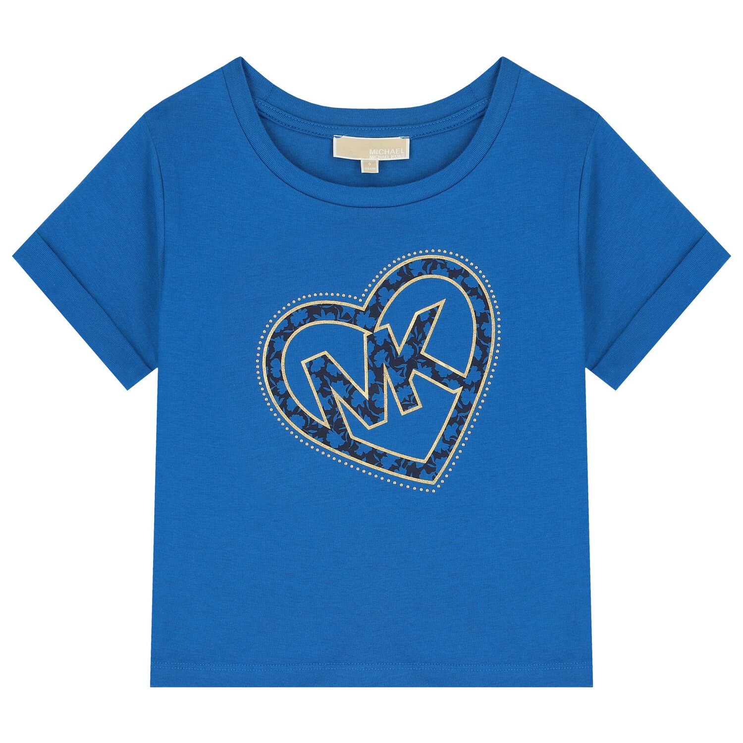 Girls Blue Logo T-Shirt, 1, hi-res image number null