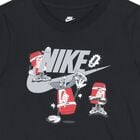 تي شيرت أسود بشعار للأولاد, 1, hi-res