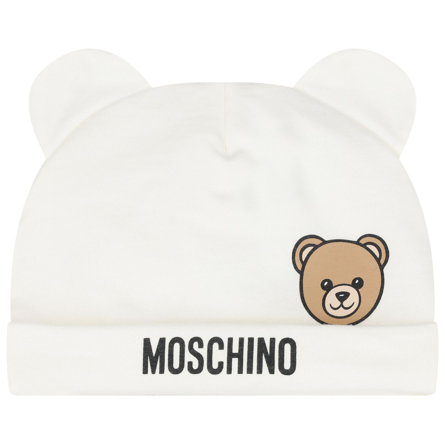 مجموعة هدايا بيبي جرو بشعار الدب تيدي الأبيض, 1, hi-res