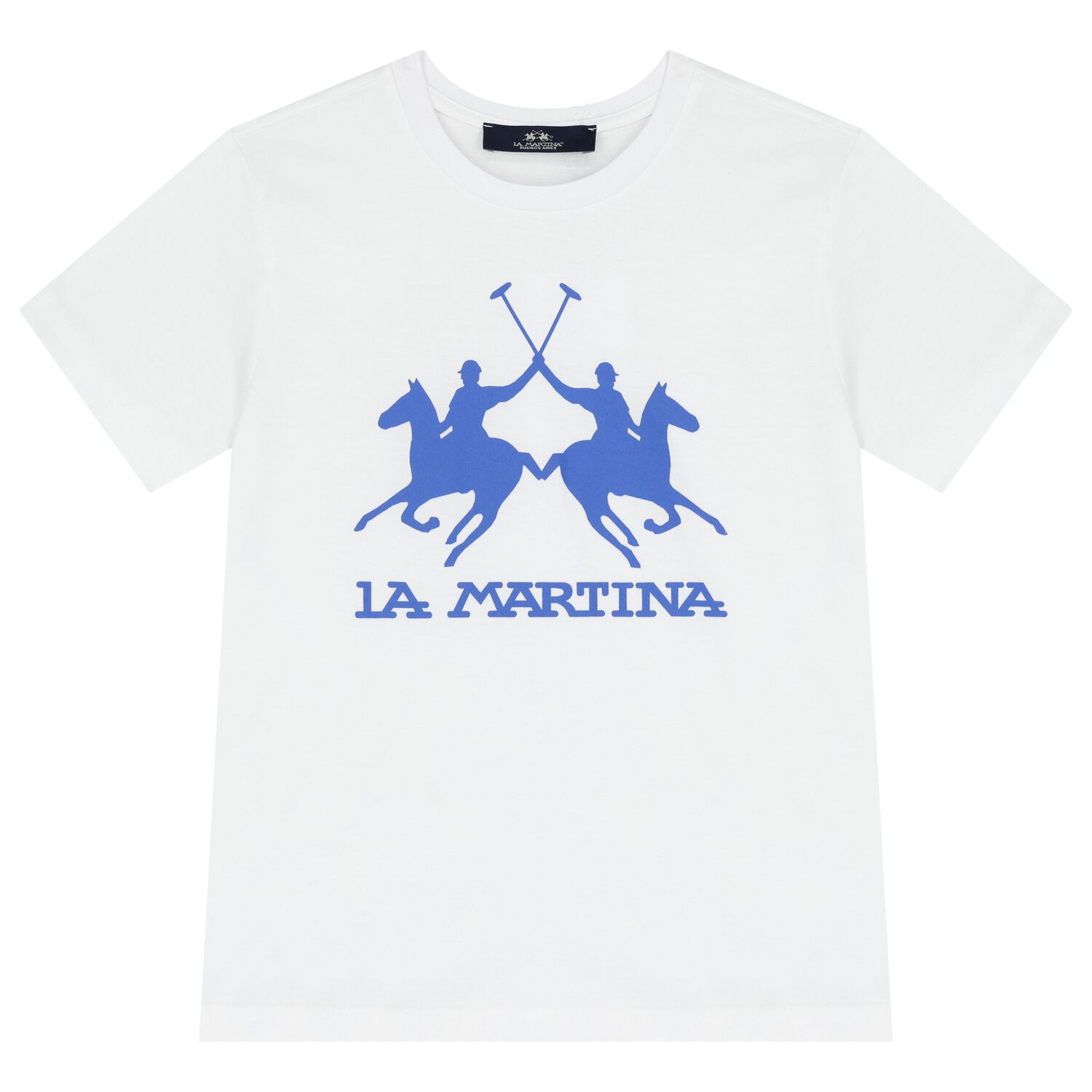 Boys White Logo T-Shirt, 1, hi-res image number null