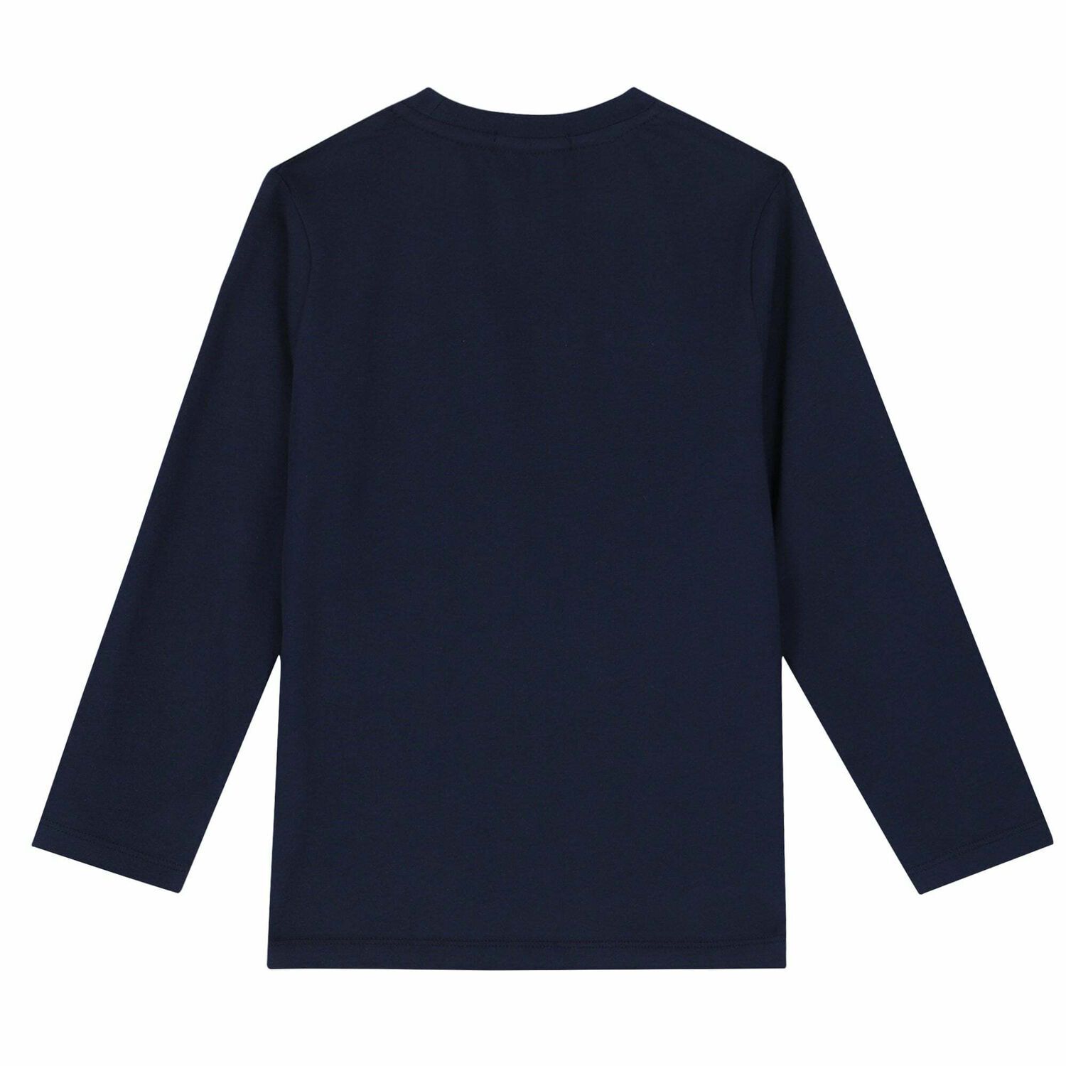 Boys Navy Blue Logo Top, 2, hi-res image number null