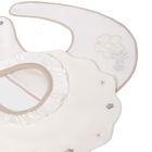 Baby Girls Ivory & Beige Bibs ( 2-Pack ) , 2, hi-res