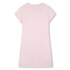 Girls Pink Choupette T-Shirt Dress, 2, hi-res