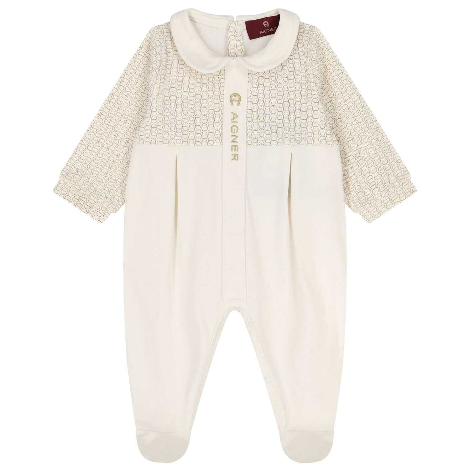 Ivory Logo Babygrow & Hat Gift Set, 1, hi-res image number null