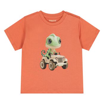 Younger Boys Orange T-Shirt