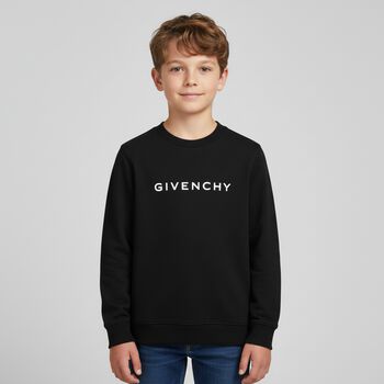 Black Logo Sweatshirt, 1 Black Logo Sweatshirt