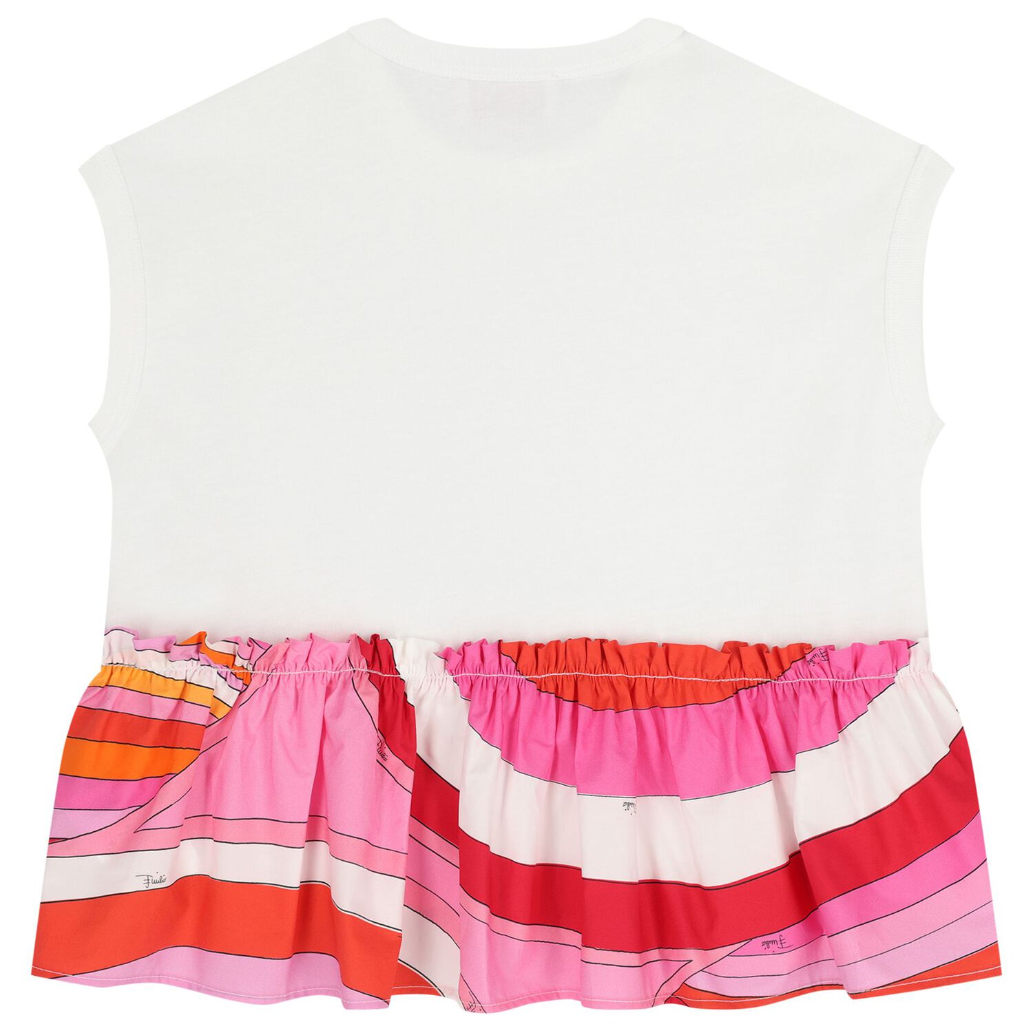 تيشيرت بنات بشعار إيرايد باللون الأبيض, 1, hi-res