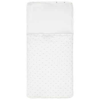 White Silver Moon Baby Nest