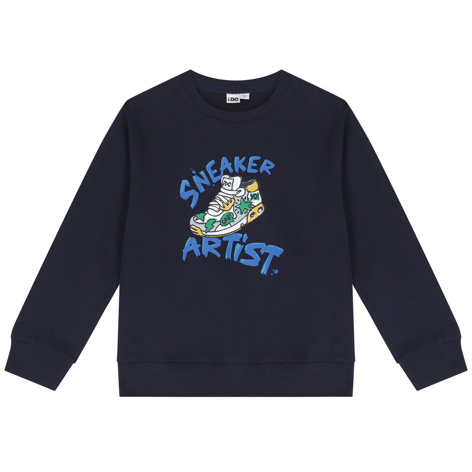 بدلة رياضية أولاد باللون الكحلي, 1, hi-res