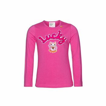 Girls Pink Long Sleeve Top