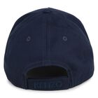 Navy Blue Elephant Logo Cap, 2, hi-res
