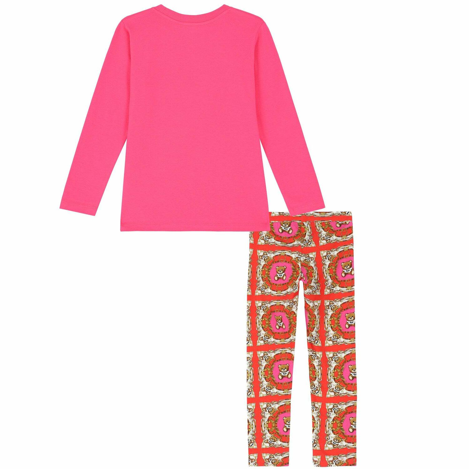 طقم ليغنز بالشعار بناتي باللون الزهري, 1, hi-res image number null