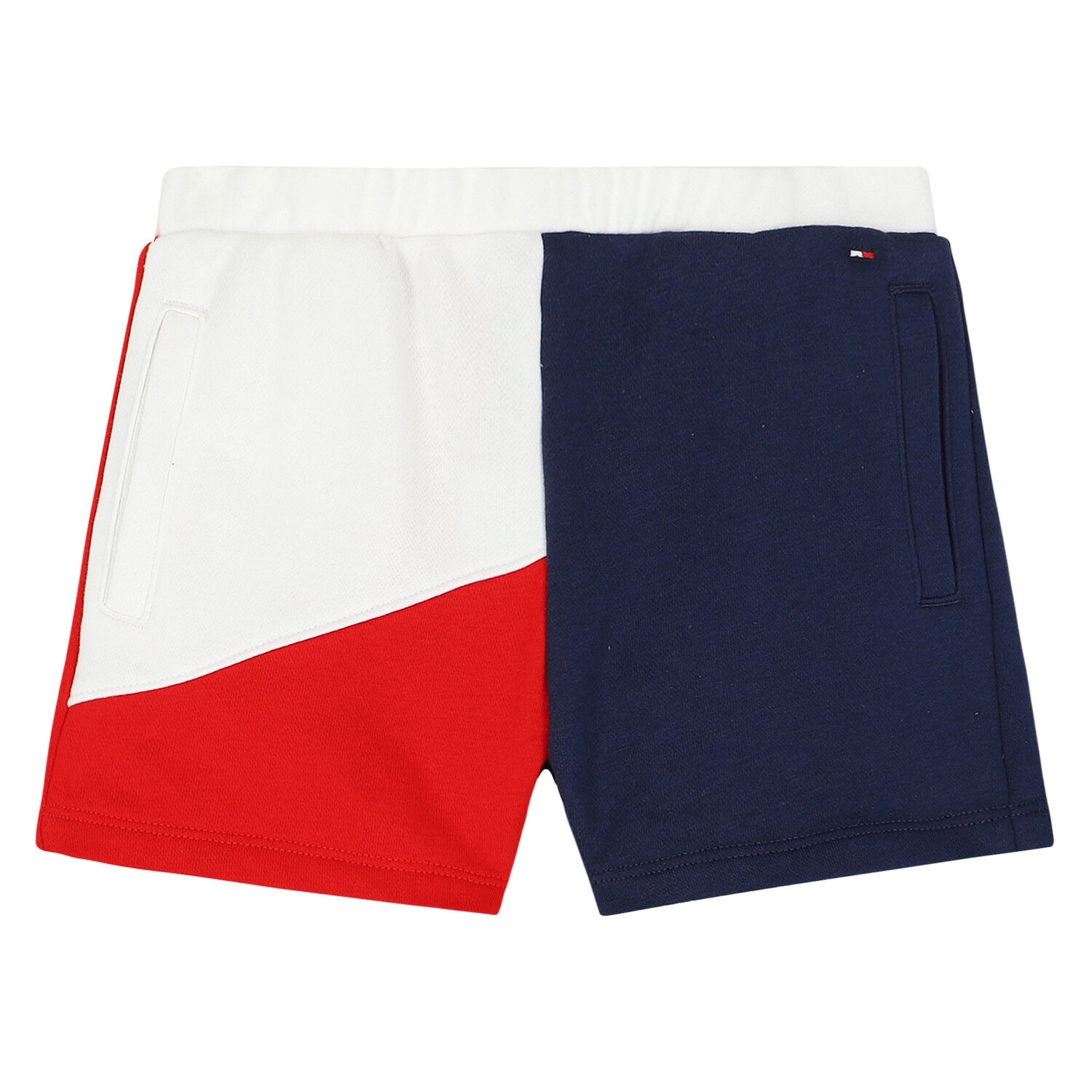 Girls White, Red & Navy Shorts, 1, hi-res image number null