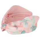 Girls Pink Floral Headband, 1, hi-res
