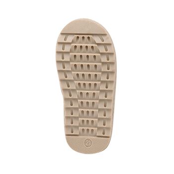 Younger Girls Gold Faux Leather Boots