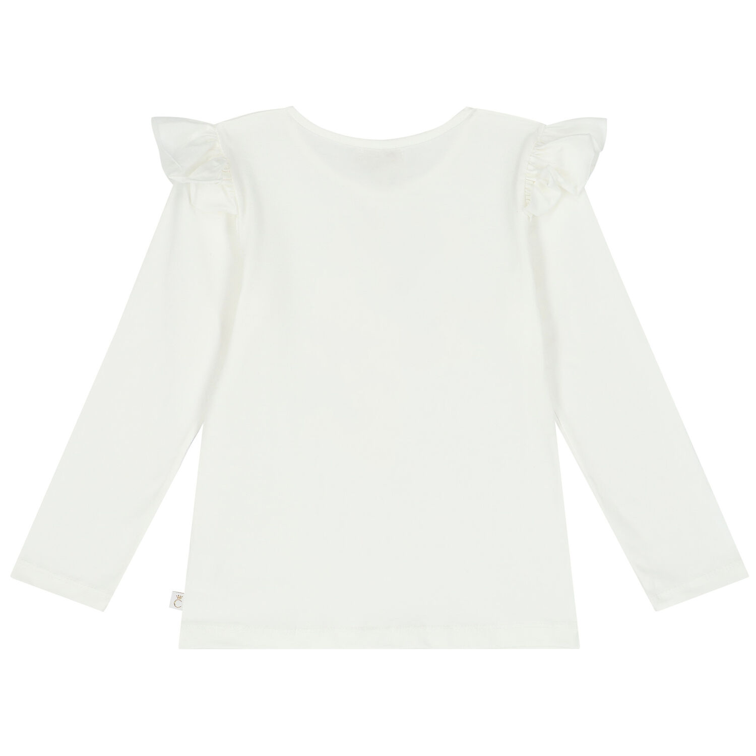 طقم بنات تنورة مزخرف باللون العاجي والبنفسجي, 3, hi-res