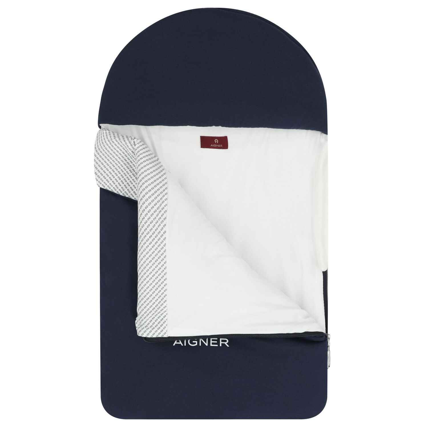 مدس اولاد بالشعار باللون الابيض و الكحلى , 3, hi-res