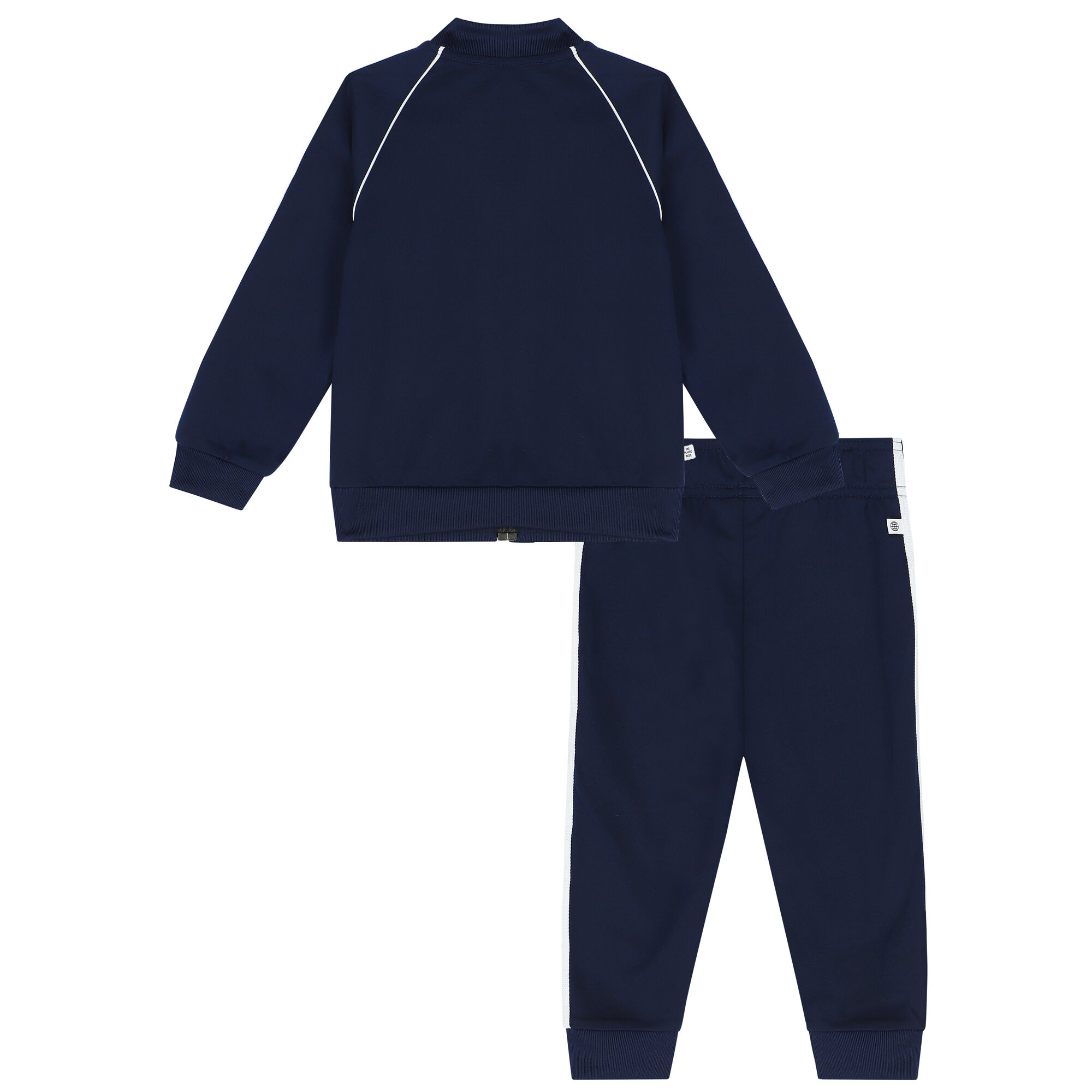 Adidas Kids Navy Blue Logo Tracksuit Junior Couture UAE