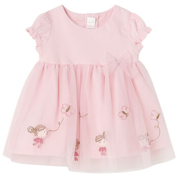 Baby Girls Pink Tulle Dress