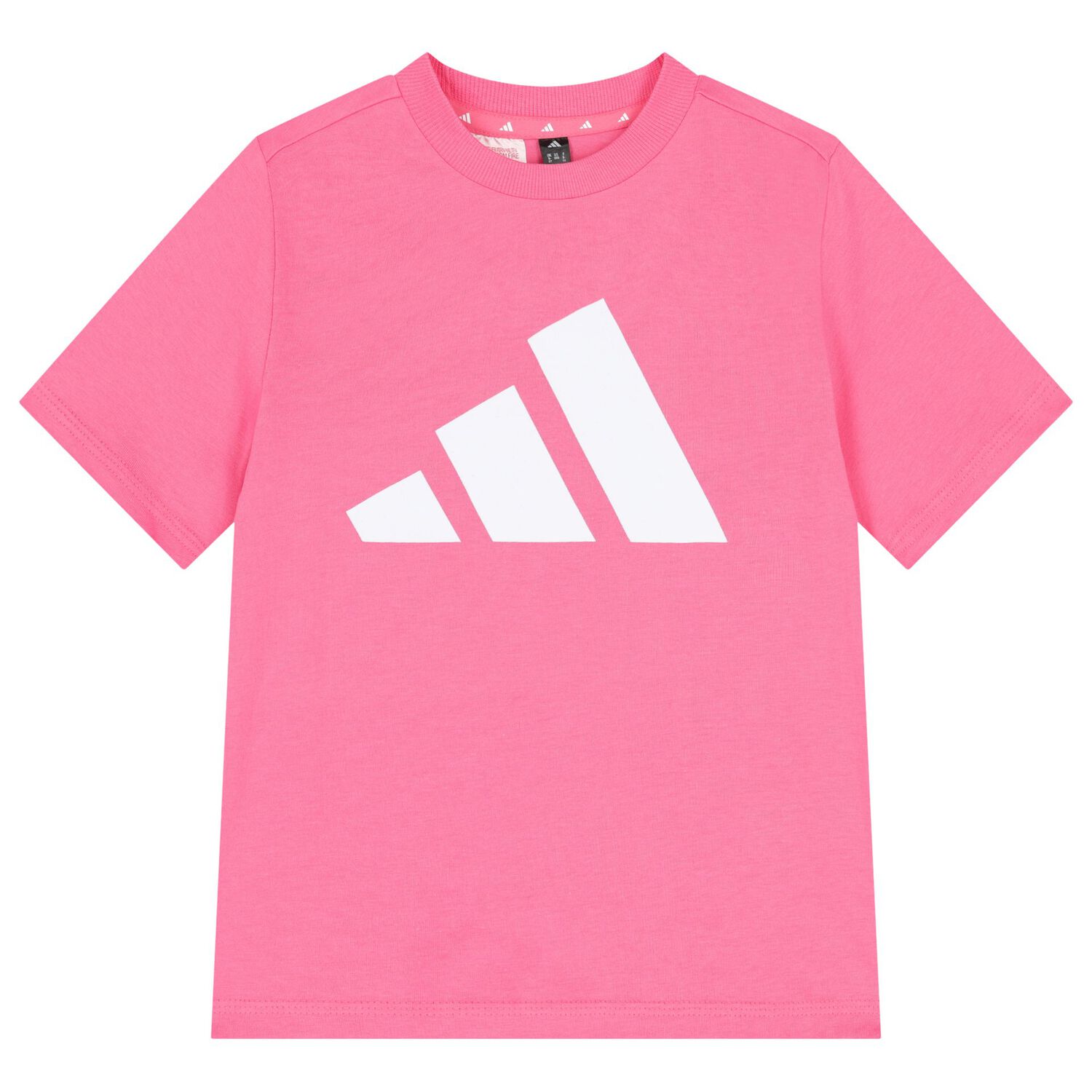 Girls Pink & Grey Logo Shorts Set, 1, hi-res
