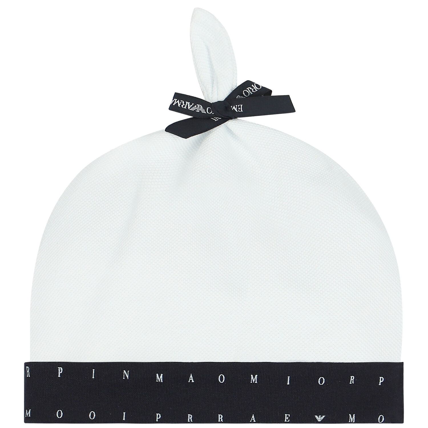 Baby Boys Navy Blue & White Logo Babygrow Set, 1, hi-res