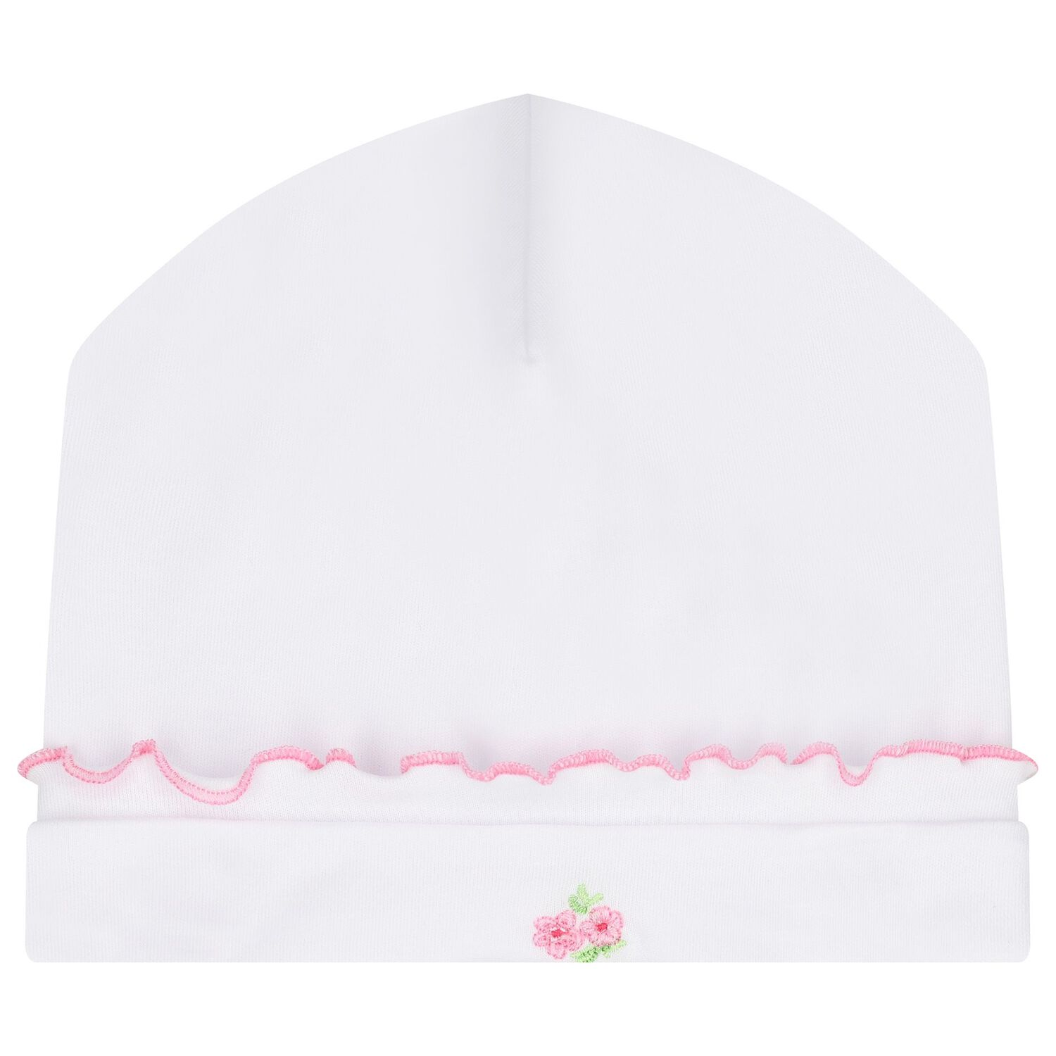 طقم افرول مزين بالزهور للبنات باللون الابيض والوردى , 1, hi-res image number null