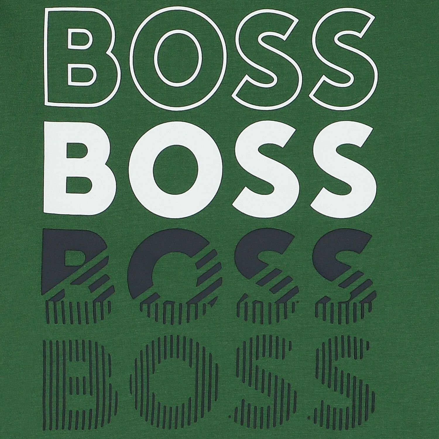 Boys Green Logo T-Shirt, 3, hi-res image number null