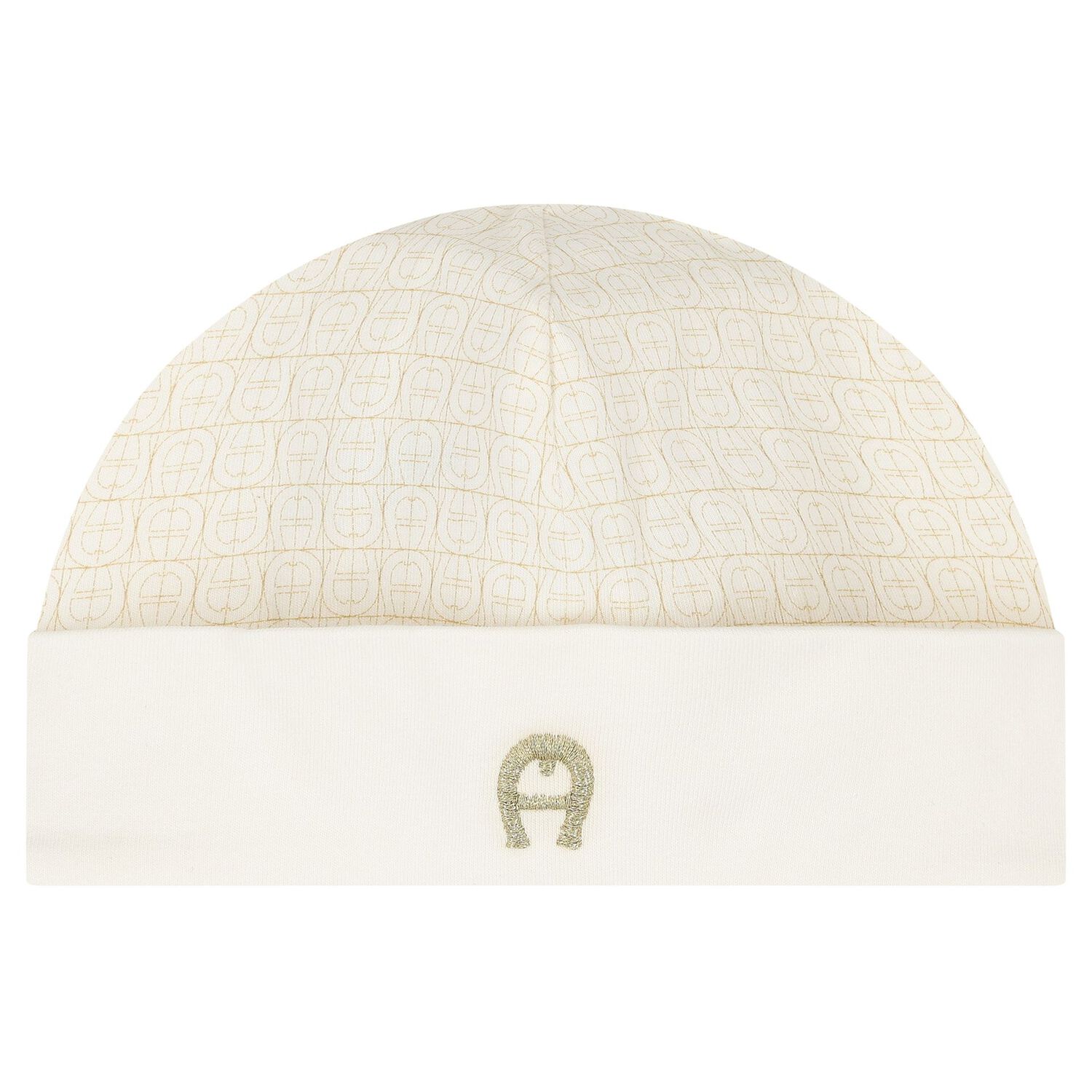 Ivory & Gold Babygrow, Hat & Bib Gift Set, 1, hi-res image number null