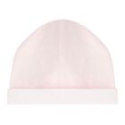 طقم بنات هدايا  أفرول بالشعار باللون الأبيض والوردي , 1, hi-res