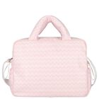 Baby Girls Pink Zig Zag Changing Bag, 1, hi-res