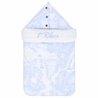 مدس بطبعة خريطة باللون الازرق, 1, hi-res