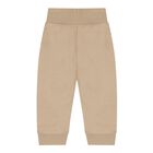 Beige Check Logo Baby Joggers, 1, hi-res