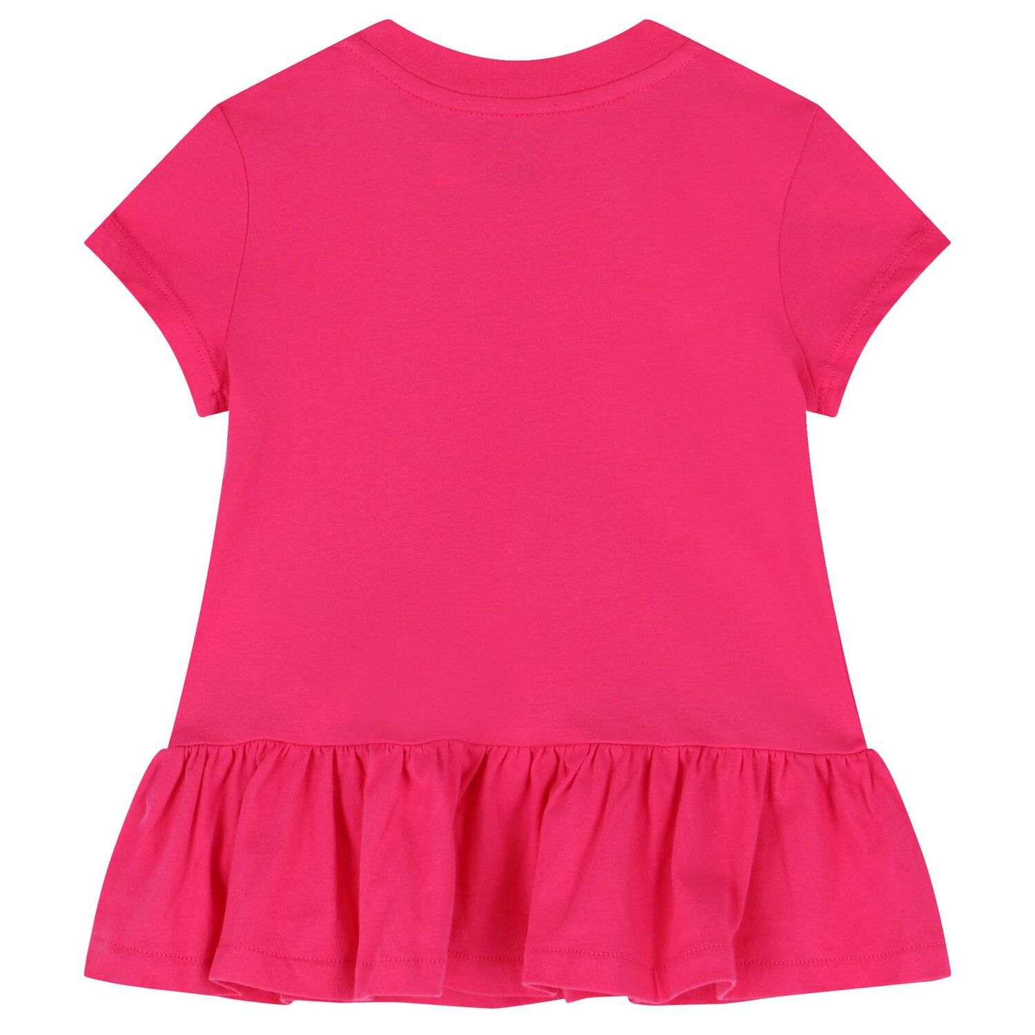 Baby Girls Pink Polo Bear T-Shirt, 1, hi-res