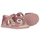 Younger Girls Pink Flower Sandals, 3, hi-res