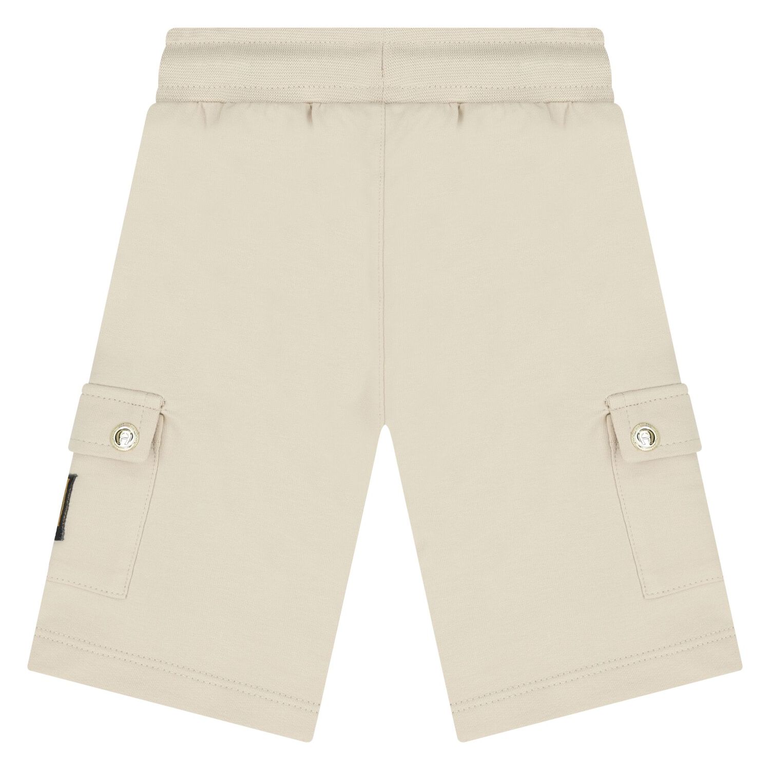 شورت اولاد بالشعار باللون البيج , 2, hi-res