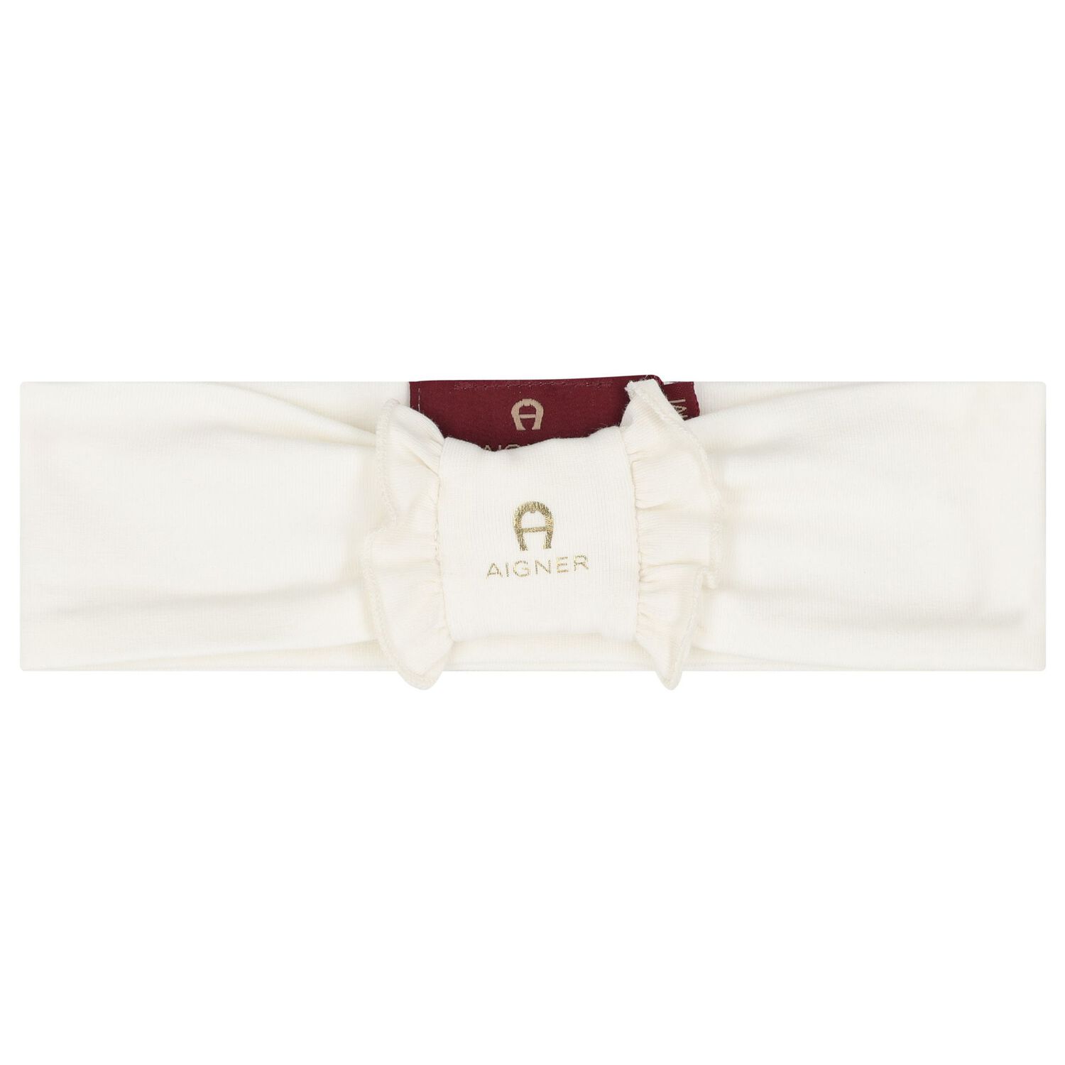Baby Girls Ivory & Gold Logo Babygrow Gift Set, 1, hi-res