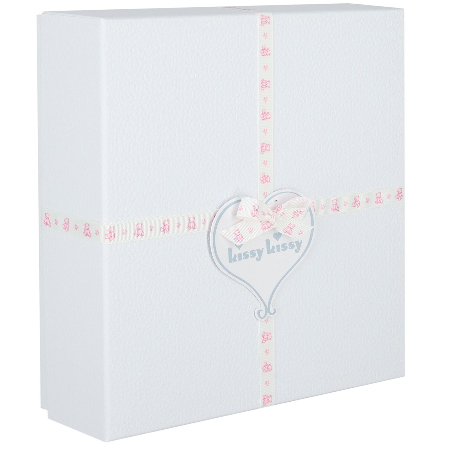 Baby Girls White & Pink Teddy Bear Babygrow Gift Set , 1, hi-res