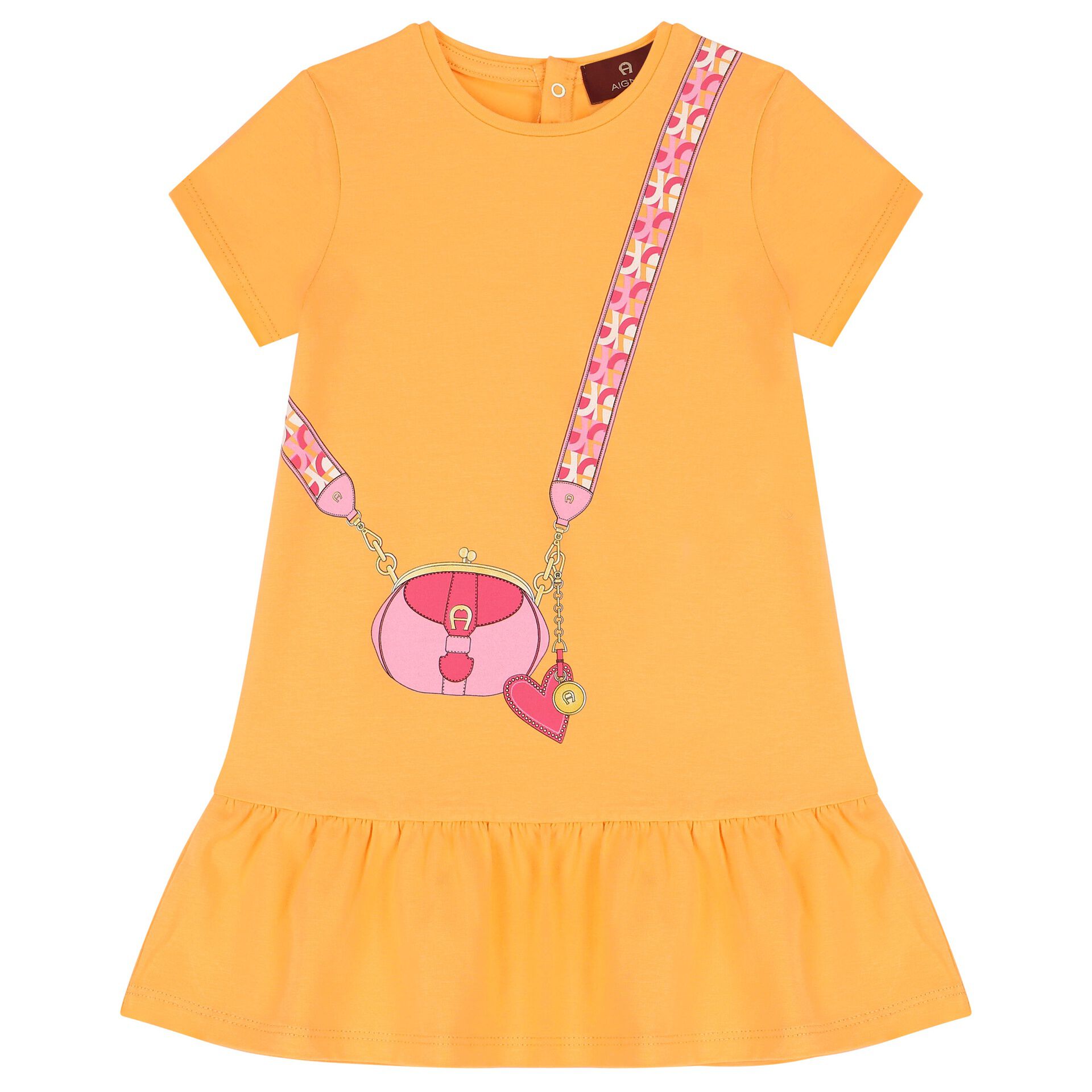 Girls orange dress new arrivals