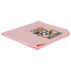 Baby Girls Pink Teddy Bear Logo Blanket, 4, hi-res